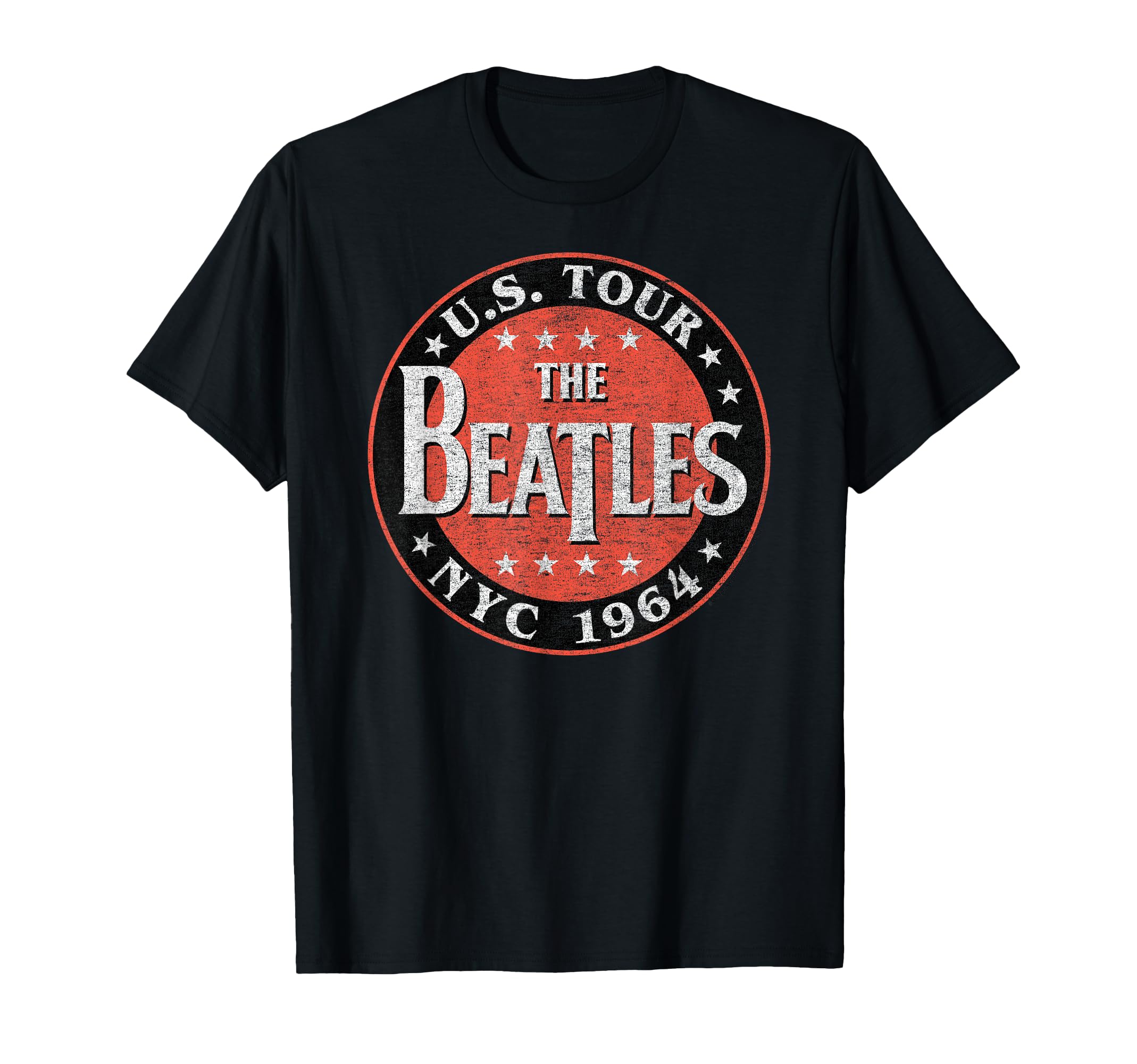The Beatles 1964 US Tour Tシャツ Lサイズ Amazon.com: The Beatles US Tour NYC 1964 Short Sleeve T-Shirt
